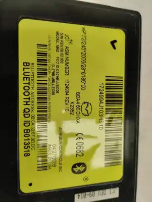 Second-hand car spare part electronic module for mazda 3 lim. (bl) 2.2 turbodiesel cat oem iam references   2009