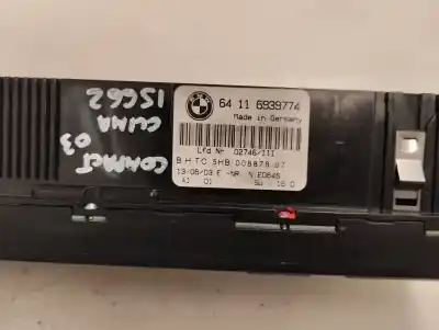 Peça sobressalente para automóvel em segunda mão comando de sofagem (chauffage / ar condicionado) por bmw serie 3 compact (e46) 2.0 16v diesel cat referências oem iam 64.11 6939774  2003