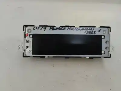 Second-hand car spare part multifunction display for citroen c4 lim. tonic oem iam references 9809263580-00