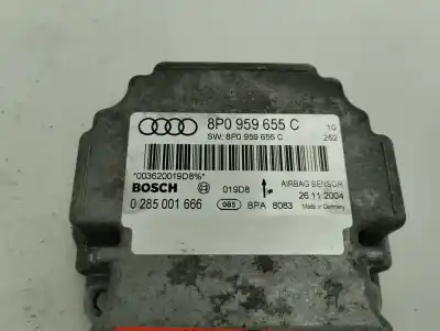 Автозапчастина б/у блок управління подушками безпеки для audi a3 (8p) 2.0 tdi посилання на oem iam 8p0 959 655 c  2005