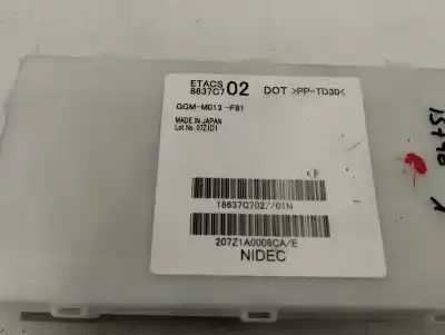 Second-hand car spare part electronic module for mitsubishi space star (a00) kaiteki oem iam references 8637c702  2022