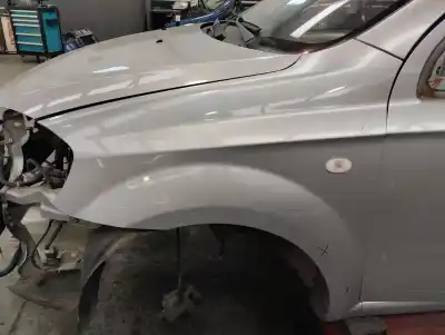 Second-hand car spare part left front fin for chevrolet aveo 1.4 cat oem iam references 