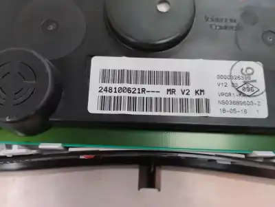 Second-hand car spare part dashboard for dacia duster motor 1.5 ltr. - 80 kw dci diesel fap cat oem iam references 248100621r  2016