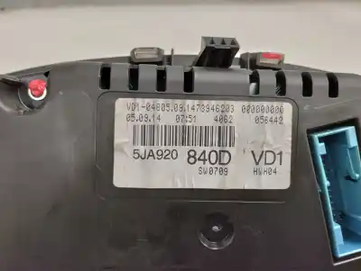 Peça sobressalente para automóvel em segunda mão quadrante por skoda rapid ambition referências oem iam 5ja920840d  2014