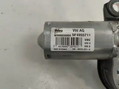 Second-hand car spare part rear windshield wiper motor for skoda rapid ambition oem iam references 5f4955711  2014