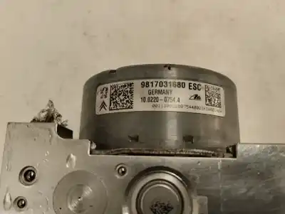 Peça sobressalente para automóvel em segunda mão abs por citroen c3 live referências oem iam 9817031680  2016