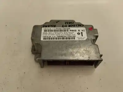 Second-hand car spare part Airbag Control Unit for DODGE CALIBER 2.0 16V CRD CAT OEM IAM references P04672603AE  2007