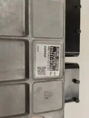 Second-hand car spare part ecu engine control for toyota verso active oem iam references 89661-0f150  2010