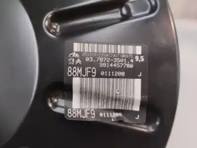 Second-hand car spare part brake servo for citroen c4 picasso 1.2 12v e-thp / puretech oem iam references   2017