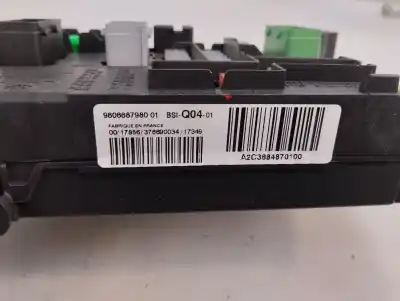 Second-hand car spare part fuse box unit for citroen c4 lim. live edition oem iam references 9806687980 01  2018