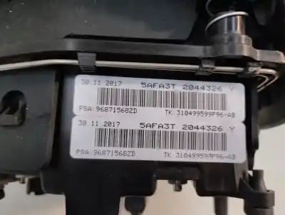 Peça sobressalente para automóvel em segunda mão airbag dianteiro esquerdo por citroen c4 lim. live edition referências oem iam 96871568zd  2018