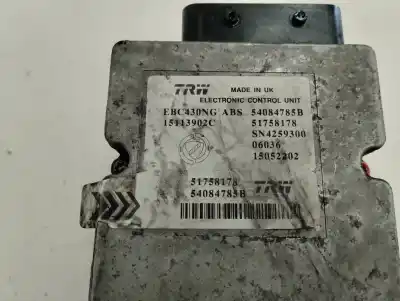 Автозапчастина б/у абс для lancia ypsilon (101) 1.2 8v посилання на oem iam 51758178  2006