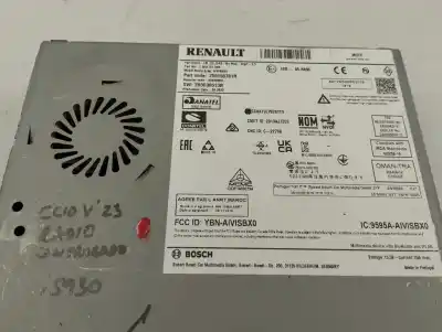 Second-hand car spare part audio system / radio cd for renault clio v 1.0 tce bivalent. gasolina / gpl oem iam references 259150781r  2023