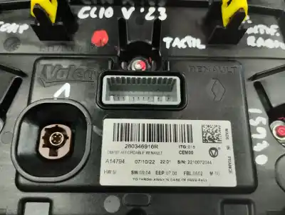 Автозапчасти б/у многофункциональный дисплей за renault clio v 1.0 tce bivalent. gasolina / gpl ссылки oem iam 280346916r  2023