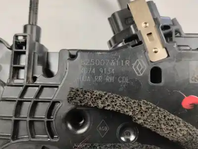 Автозапчастина б/у замок заднього правого дверя для renault clio v 1.0 tce bivalent. gasolina / gpl посилання на oem iam 825007311r  2023