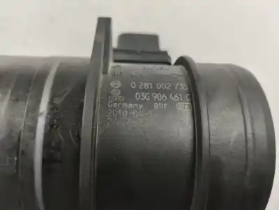 Автозапчасти б/у расходомер воздуха за volkswagen passat berlina (3c2) 2.0 tdi ссылки oem iam 03g 906 461 c  2010