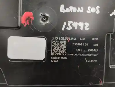 Автозапчастина б/у внутрішне світло для seat leon (kl1) 1.5 16v tsi act посилання на oem iam 5h0 959 561 bm  2023