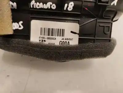 Pezzo di ricambio per auto di seconda mano griglia di aerazione per kia picanto (ja) concept riferimenti oem iam 97480-g6000ca  2018