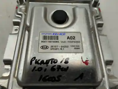Second-hand car spare part ecu engine control for kia picanto (ja) concept oem iam references 39107-04202  2018