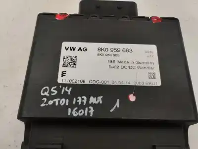 Pièce détachée automobile d'occasion module électronique pour audi q5 (8r) 2.0 tdi advance quattro (130kw) références oem iam 8k0 959 663  2014