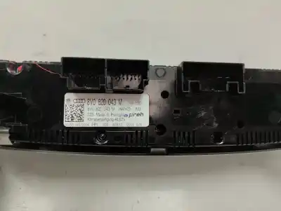 Second-hand car spare part climate control for audi a3 (8vk) 1.5 16v tsi act oem iam references 8v0 820 043 m  2017