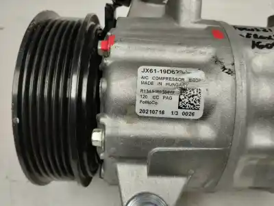 Peça sobressalente para automóvel em segunda mão compressor de ar condicionado a/a a/c por ford focus 1.0 ecoboost cat referências oem iam jx61-19d629  2021