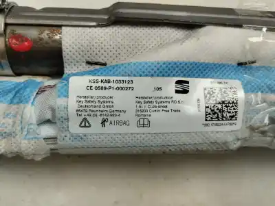 Second-hand car spare part front left curtain airbag for seat leon (5f1) style oem iam references 5f4 880 741  2017 Second-hand car spare part front left curtain airbag for seat leon (5f1) style oem iam references 5f4 880 741  2017