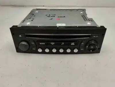 Peça sobressalente para automóvel em segunda mão sistema de áudio / rádio cd por citroen c3 lx referências oem iam 