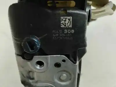 Peça sobressalente para automóvel em segunda mão fechadura da porta dianteira esquerda por citroen c3 lx referências oem iam 732 306  2010