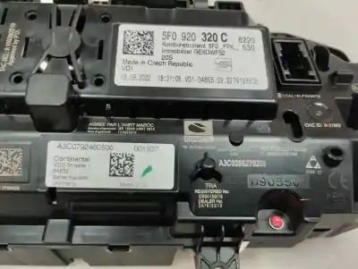 Peça sobressalente para automóvel em segunda mão quadrante por seat ateca (kh7) sport utility referências oem iam 5f0 920 320 c  2023