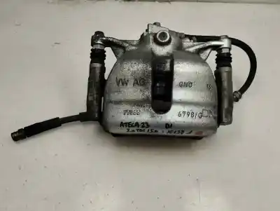 Peça sobressalente para automóvel em segunda mão pinça de travão dianteira esquerda por seat ateca (kh7) sport utility referências oem iam 6798/g