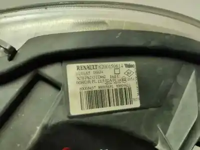 Автозапчастина б/у ліва фара для renault kangoo (f/kc0) 1.5 dci diesel посилання на oem iam 8200150614  2005