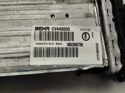 Автозапчасти б/у интеркулер за ds 3 performance line ссылки oem iam 9803900780  2018