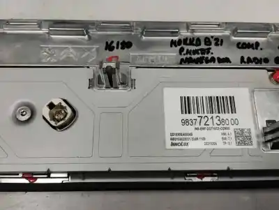 Автозапчасти б/у многофункциональный дисплей за opel mokka 1.2 gs line [1.2 ltr. - 96 kw] ссылки oem iam 9837721380 00  2021