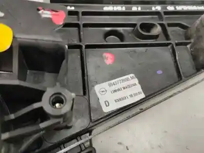 Pezzo di ricambio per auto di seconda mano alzacristalli posteriore destro per opel mokka 1.2 gs line [1.2 ltr. - 96 kw] riferimenti oem iam 9843773980  2021