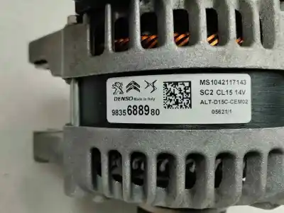 Автозапчасти б/у генератор за opel mokka 1.2 gs line [1.2 ltr. - 96 kw] ссылки oem iam 9835688980  2021