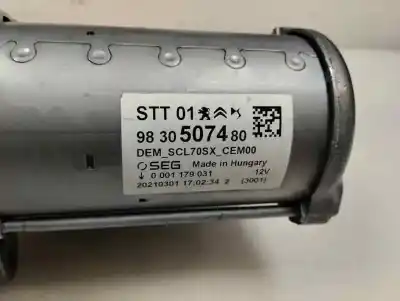 Автозапчасти б/у двигатель запускается за opel mokka 1.2 gs line [1.2 ltr. - 96 kw] ссылки oem iam 98 30 5074 80  2021