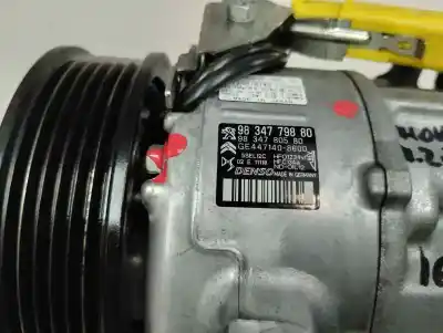 Pezzo di ricambio per auto di seconda mano compressore aria condizionata per opel mokka 1.2 gs line [1.2 ltr. - 96 kw] riferimenti oem iam 98 347 798 80  2021