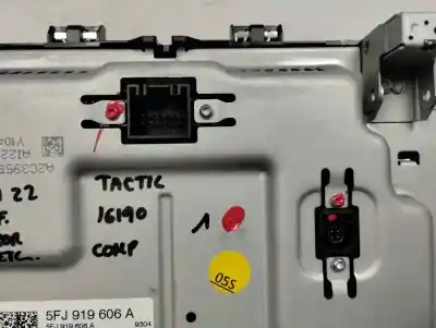 Second-hand car spare part multifunction display for seat arona style oem iam references 5fj 919 606 a  2022