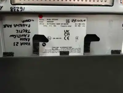 Pièce détachée automobile d'occasion écran multifonctions pour hyundai kona (os, ose, osi) 1.0 t-gdi références oem iam 96160-j9751nvc  2023