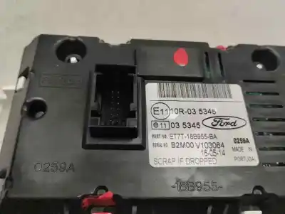 Second-hand car spare part multifunction display for ford fiesta (ccn) ja8 / snjb1d / 5abcaf oem iam references et7t-18b955-ba  2014
