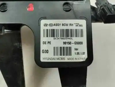 Peça sobressalente para automóvel em segunda mão sensor por kia niro (de) 1.6 gdi hybrid referências oem iam 99150-g5000  2021