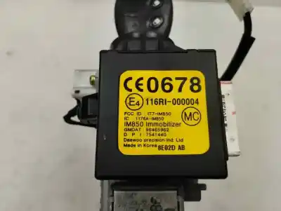 Second-hand car spare part ignition switch for chevrolet aveo 1.4 cat oem iam references 116ri-000004  2009