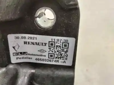 Автозапчастина б/у педаль зцеплення для dacia duster (hm_) 1.5 dci 115 (hmad) посилання на oem iam 465032674r-a  2021 Автозапчастина б/у педаль зцеплення для dacia duster (hm_) 1.5 dci 115 (hmad) посилання на oem iam 465032674r-a  2021