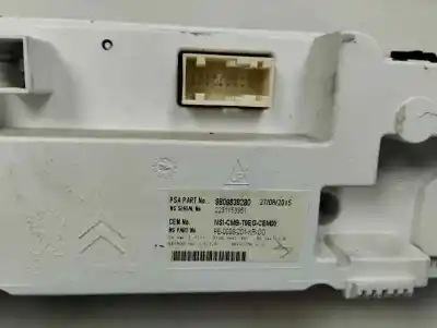 Peça sobressalente para automóvel em segunda mão quadrante por peugeot 308 1.2 12v e-thp referências oem iam 9809838280  2015