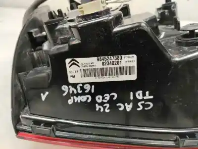 Автозапчасти б/у внутренний правый задний фонарь за citroen c5 aircross (a_) 1.2 puretech 130 (arhnsj) ссылки oem iam 9845247380  2024