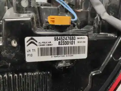 Second-hand car spare part left tailgate light for citroen c5 aircross (a_) 1.2 puretech 130 (arhnsj) oem iam references 9845247680  2024