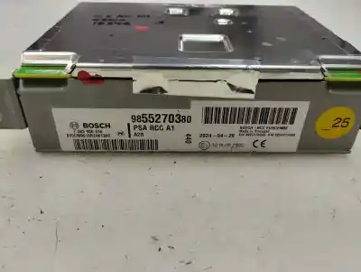 Second-hand car spare part audio system / radio cd for citroen c5 aircross (a_) 1.2 puretech 130 (arhnsj) oem iam references 9855270380  2024