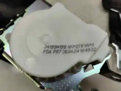 Автозапчастина б/у центральний задній ремін безпеки для citroen c5 aircross (a_) 1.2 puretech 130 (arhnsj) посилання на oem iam 341984419b  2024