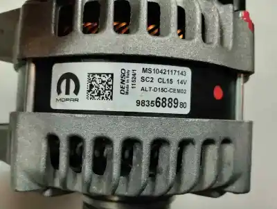 Автозапчастина б/у генератор для citroen c5 aircross (a_) 1.2 puretech 130 (arhnsj) посилання на oem iam 9835688980  2024